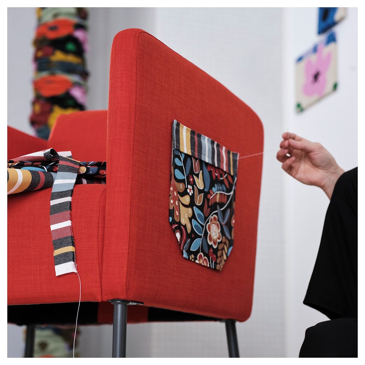 Kesilmiş Kumaş, Çok Renkli, 150x300 cm – 2. görsel