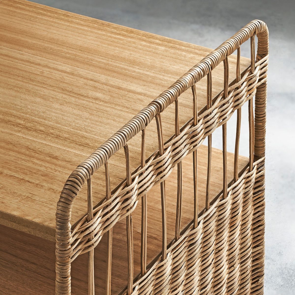 Yan Sehpa, Rattan, 37x53 cm – 3. görsel