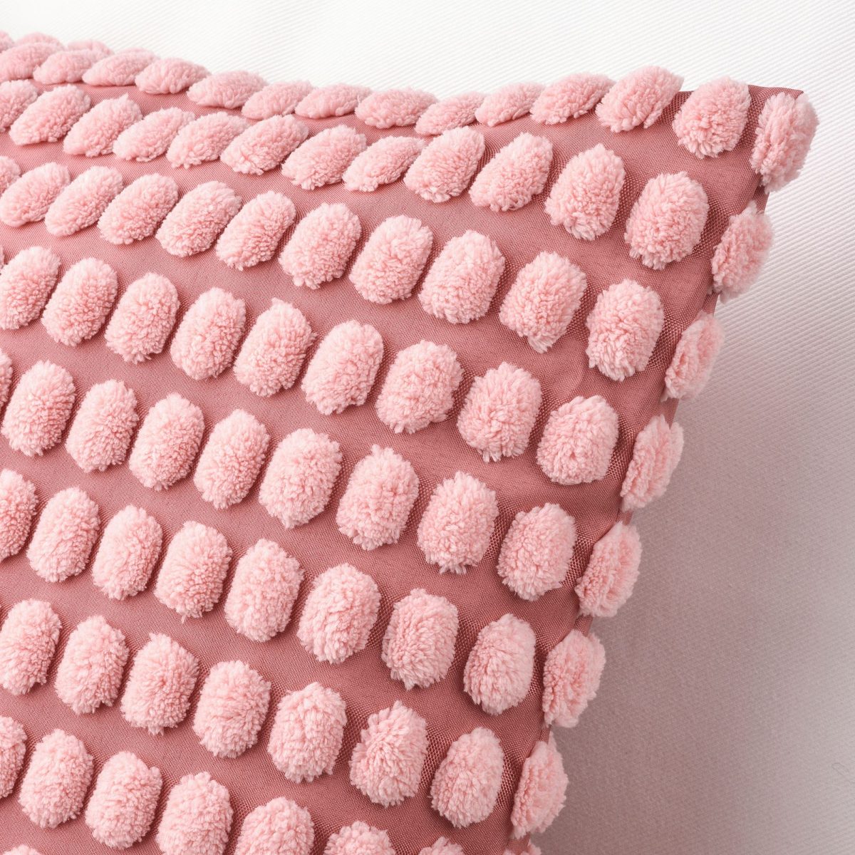 Kırlent Kılıfı, Açık Pembe, 50x50 cm – 3. görsel