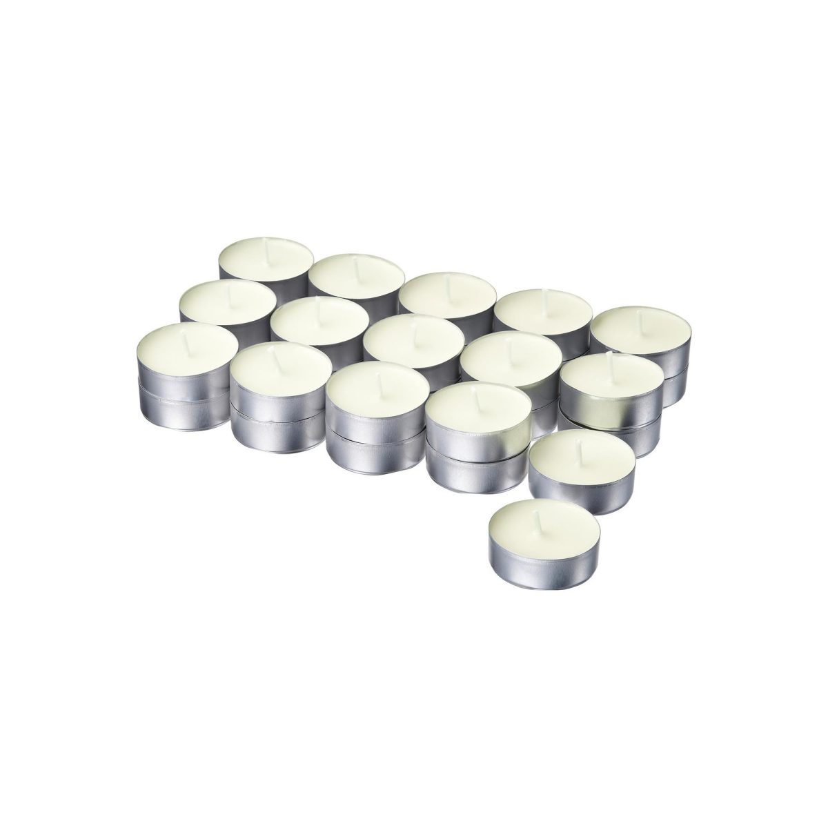 Kokulu Tealight Mum, Bej, 3.5 saat, Vanilya