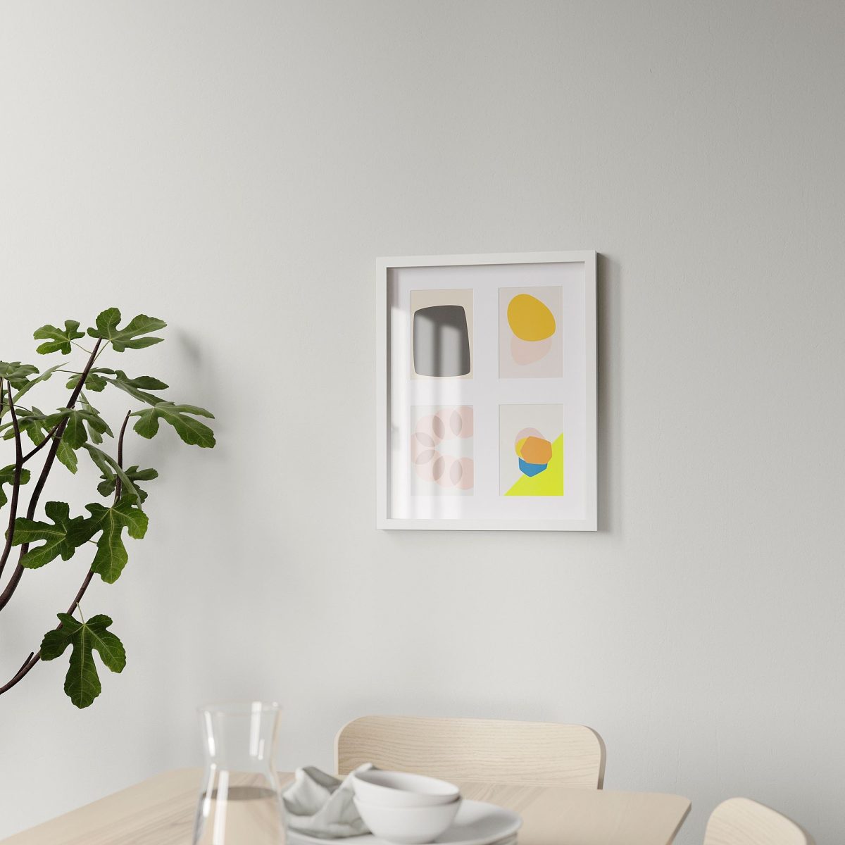 Beyaz Çerçeve, 40x50 cm – 2. görsel