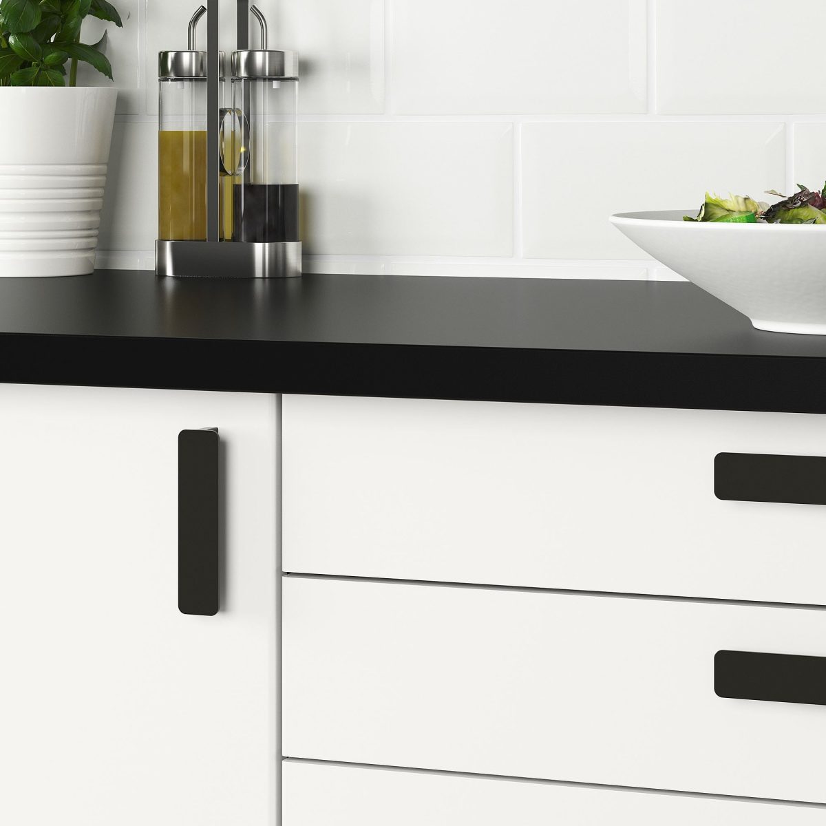 Kulp, Antrasit, 100 mm, 2 adet – 2. görsel