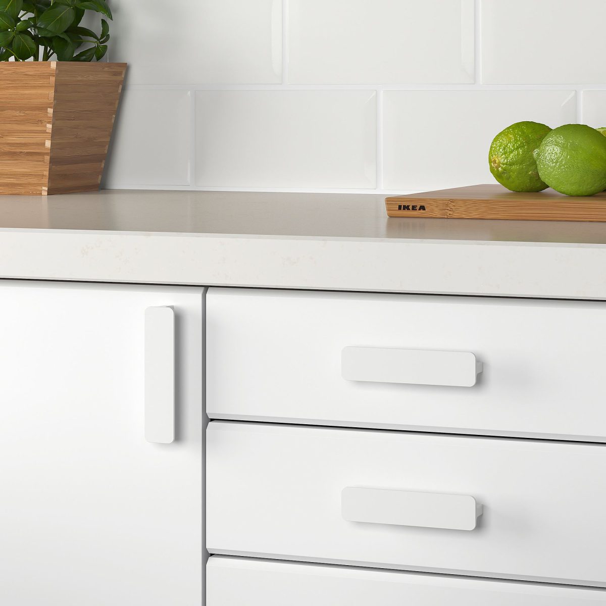 Kulp, Beyaz, 100 mm, 2 adet – 2. görsel