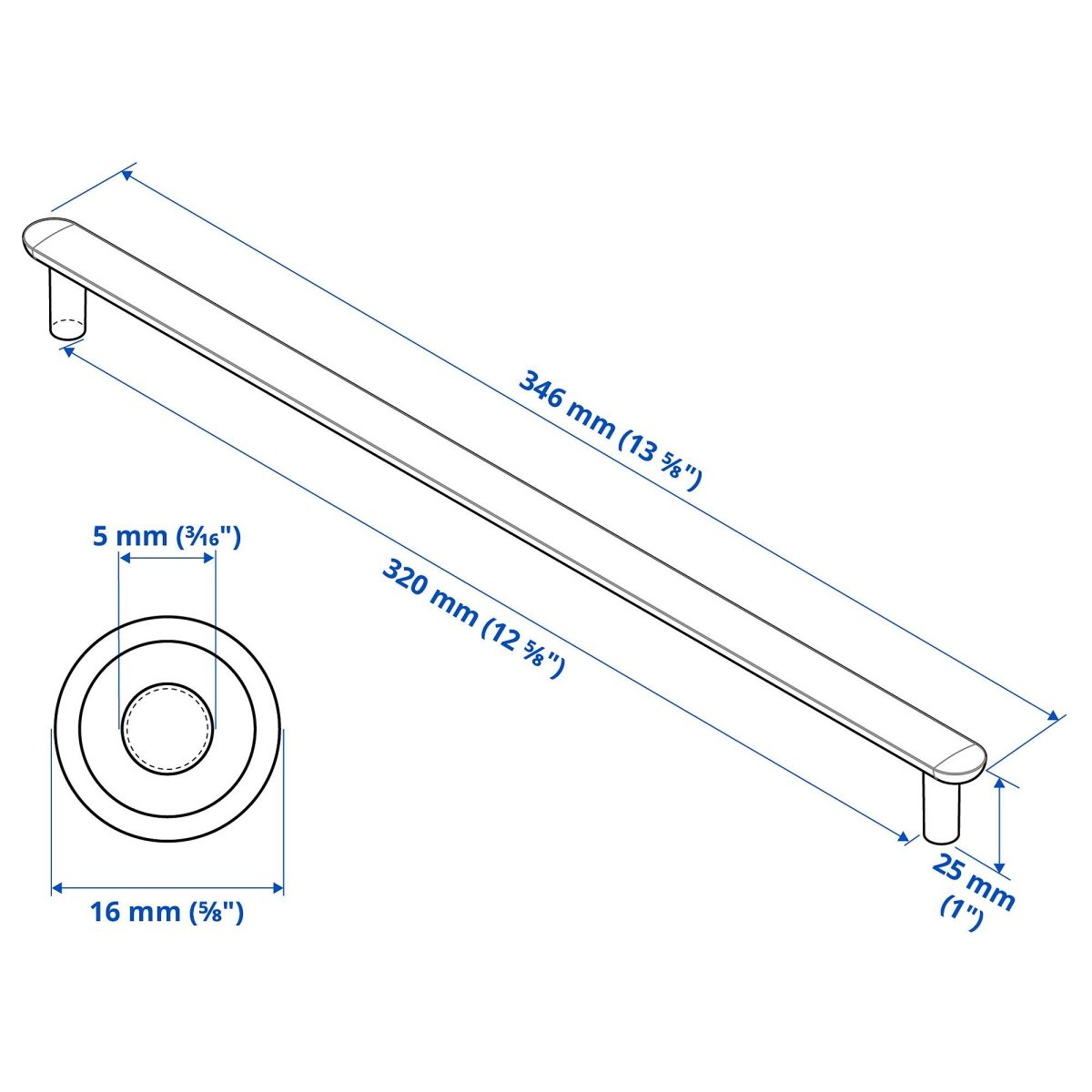 Kulp, Bronz, 346 mm, 2 adet – 3. görsel