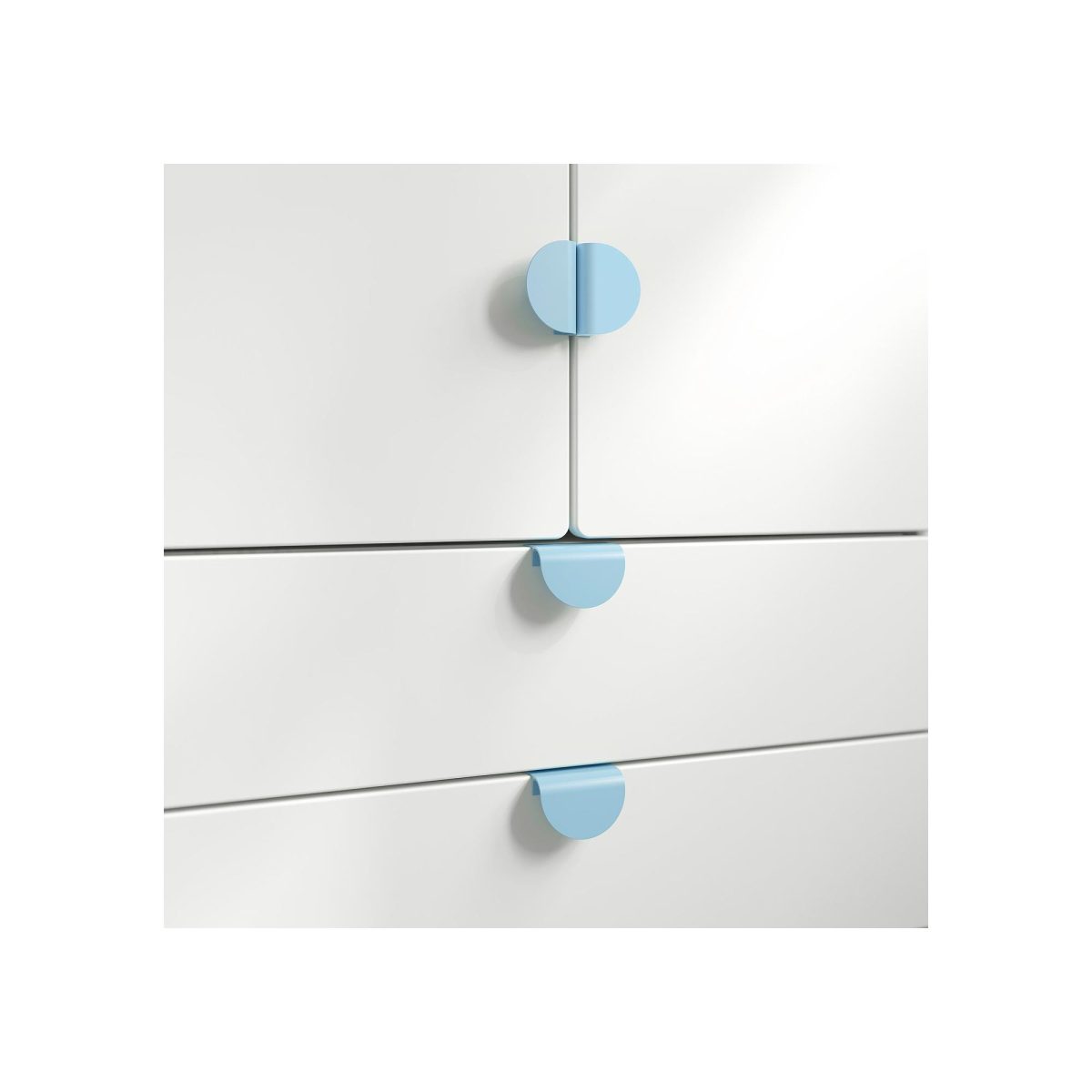 Kulp, Mavi, 60 mm, 2 adet – 4. görsel