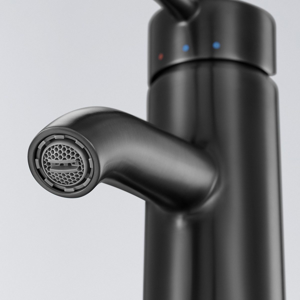 Lavabo Bataryası, Siyah, 18 cm – 3. görsel