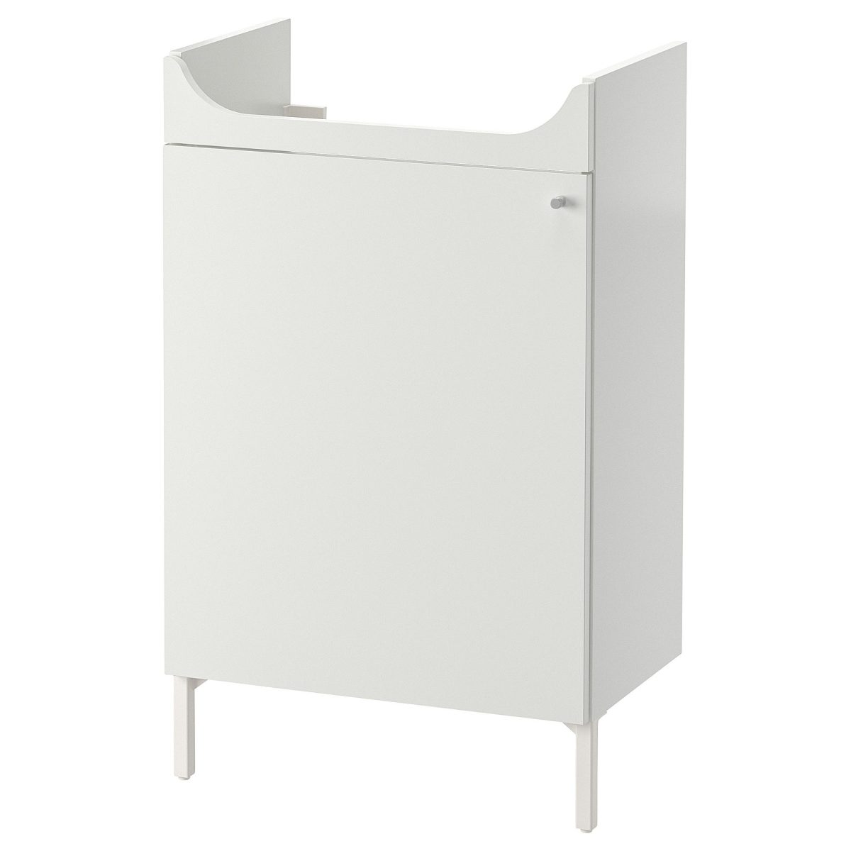 Lavabo Dolabı, Beyaz, 50x83 cm, 1 Kapaklı