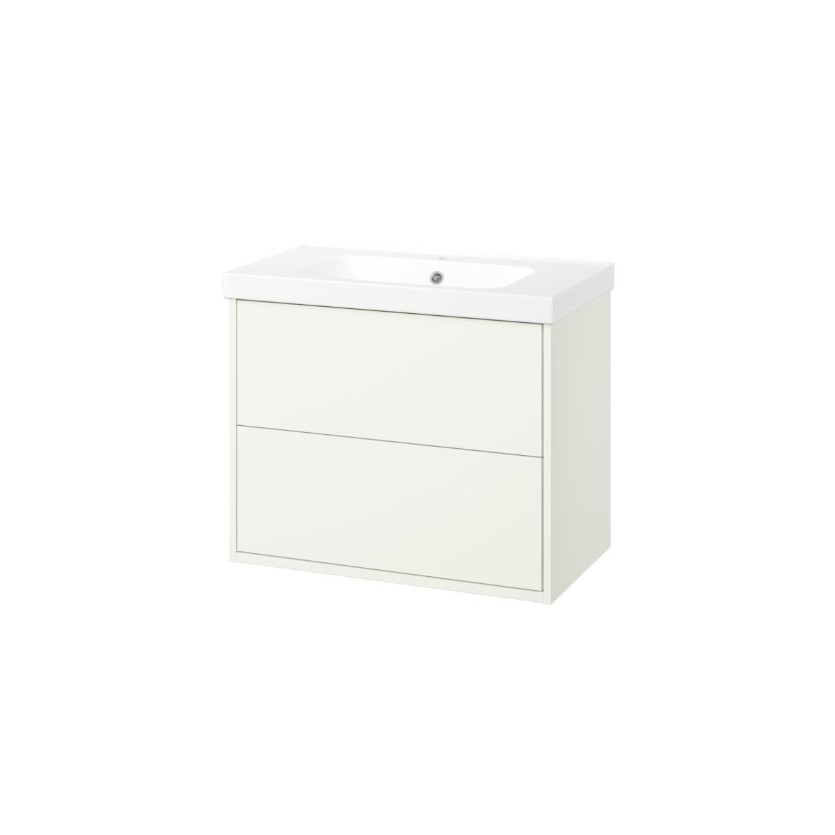 Lavabo Dolabı Kombinasyonu, Beyaz, 82x49x69 cm