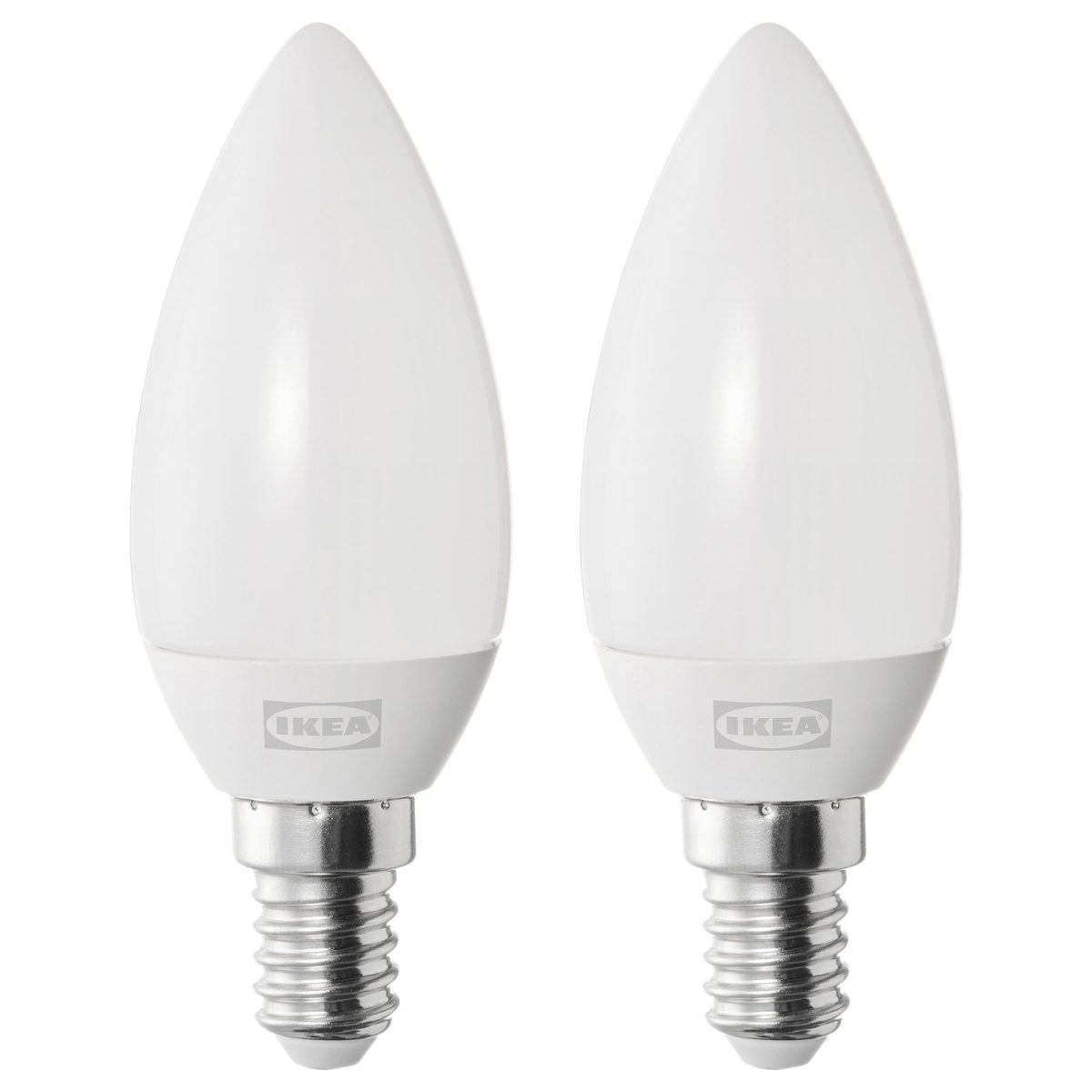 LED Ampul E14, Işık Rengi: Sıcak Beyaz (2700 Kelvin), 250 lm, 2 adet