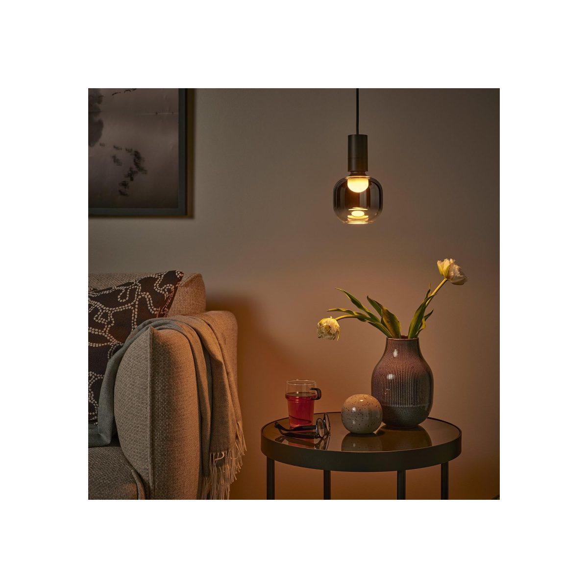 LED Ampul E27, Gri, 150 lm – 2. görsel