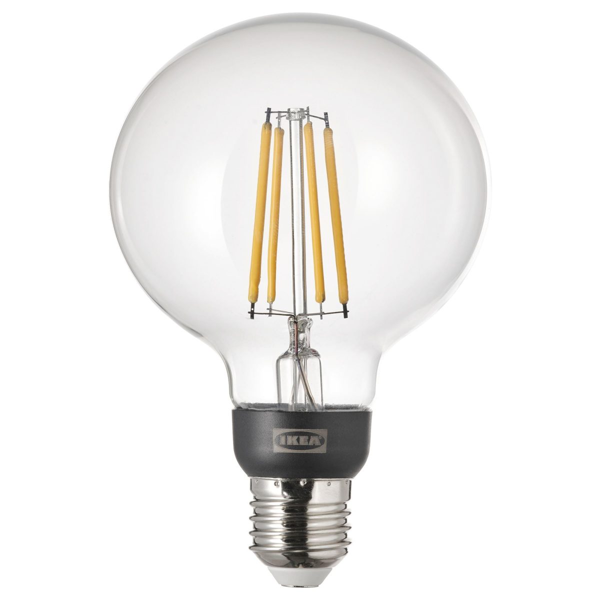 LED Ampul E27, Işık Rengi: Sıcak Işık (2200 Kelvin), 470 lm, Akıllı Kablosuz Reosta