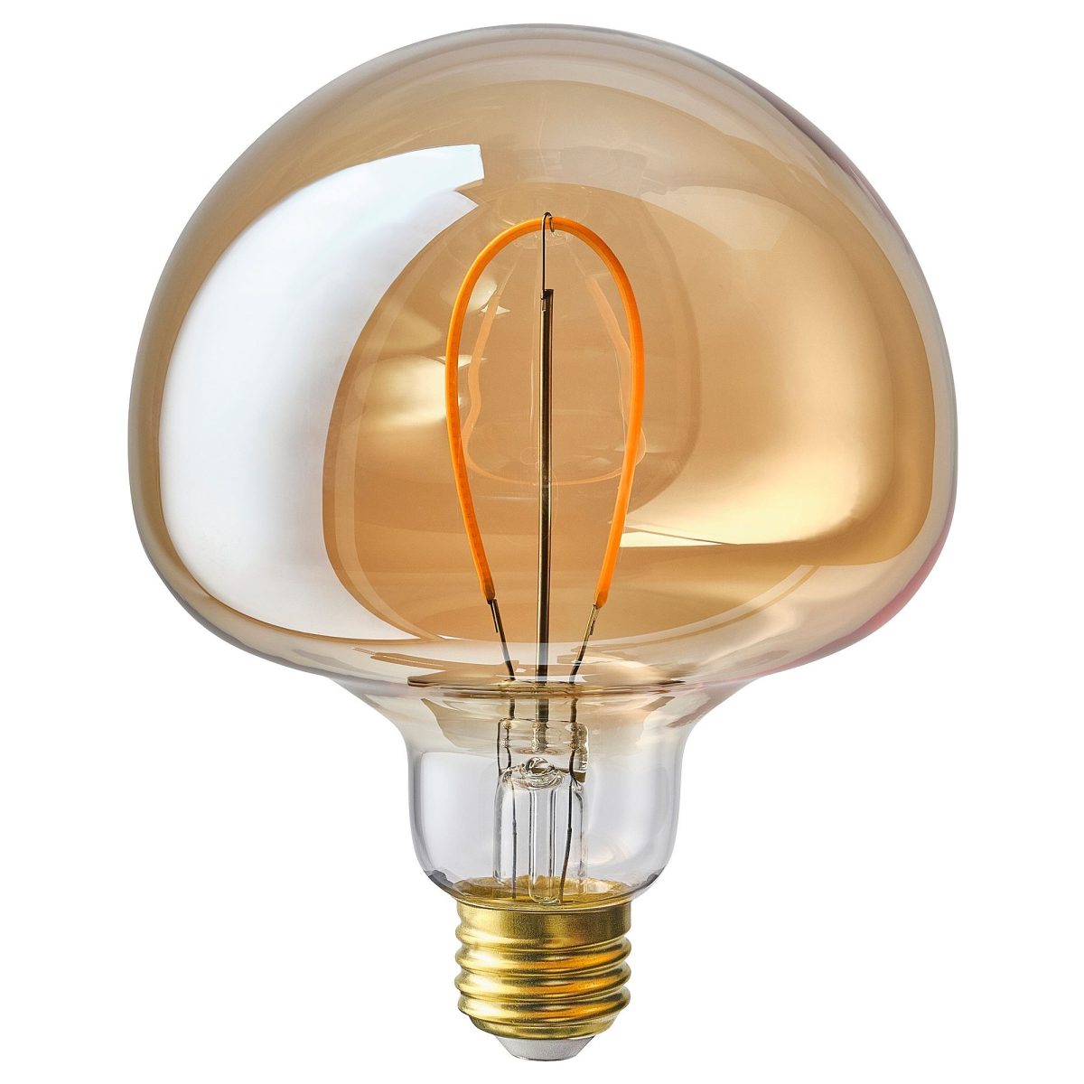LED Ampul E27, Kahverengi, 150 lm