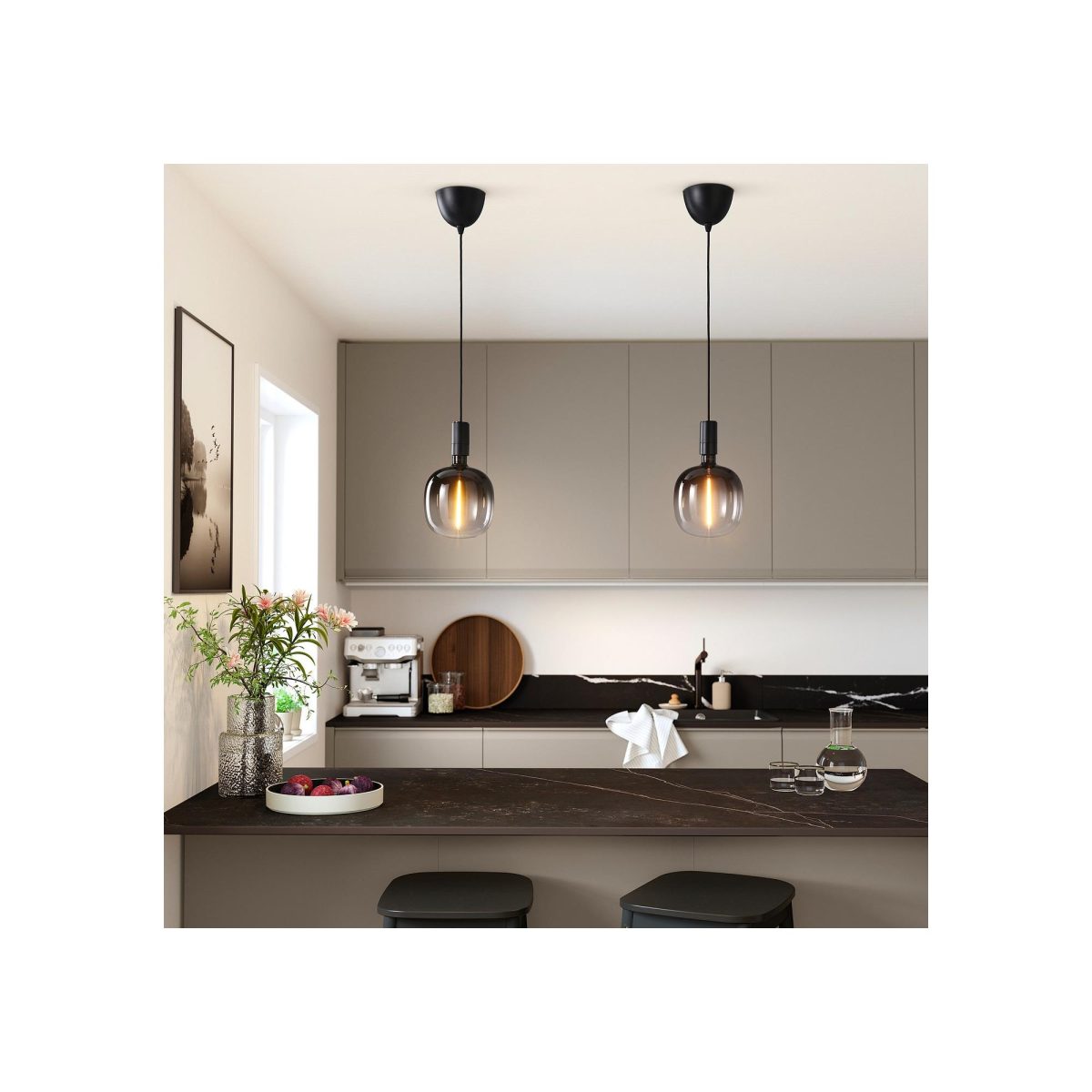 LED Ampul E27, Siyah, 200 lm – 3. görsel