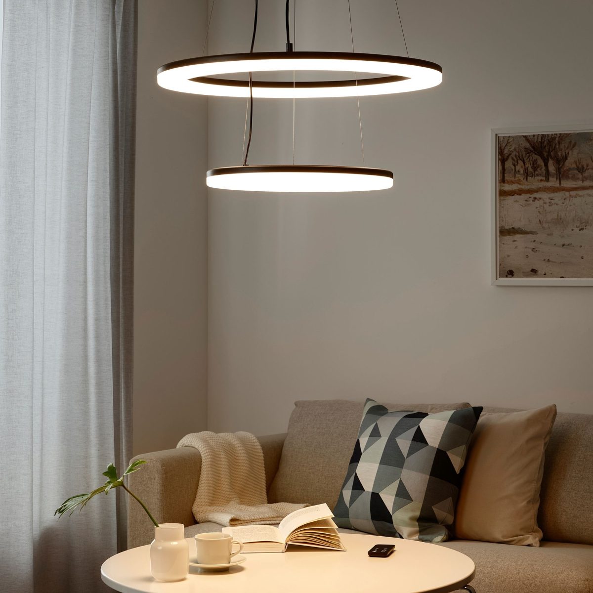 LED Sarkıt Lamba, Beyaz – 3. görsel