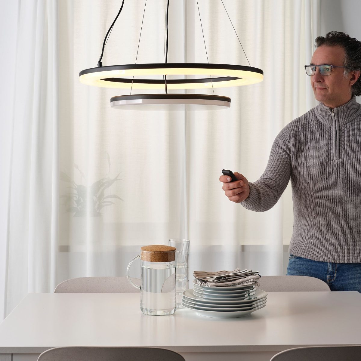 LED Sarkıt Lamba, Beyaz – 4. görsel