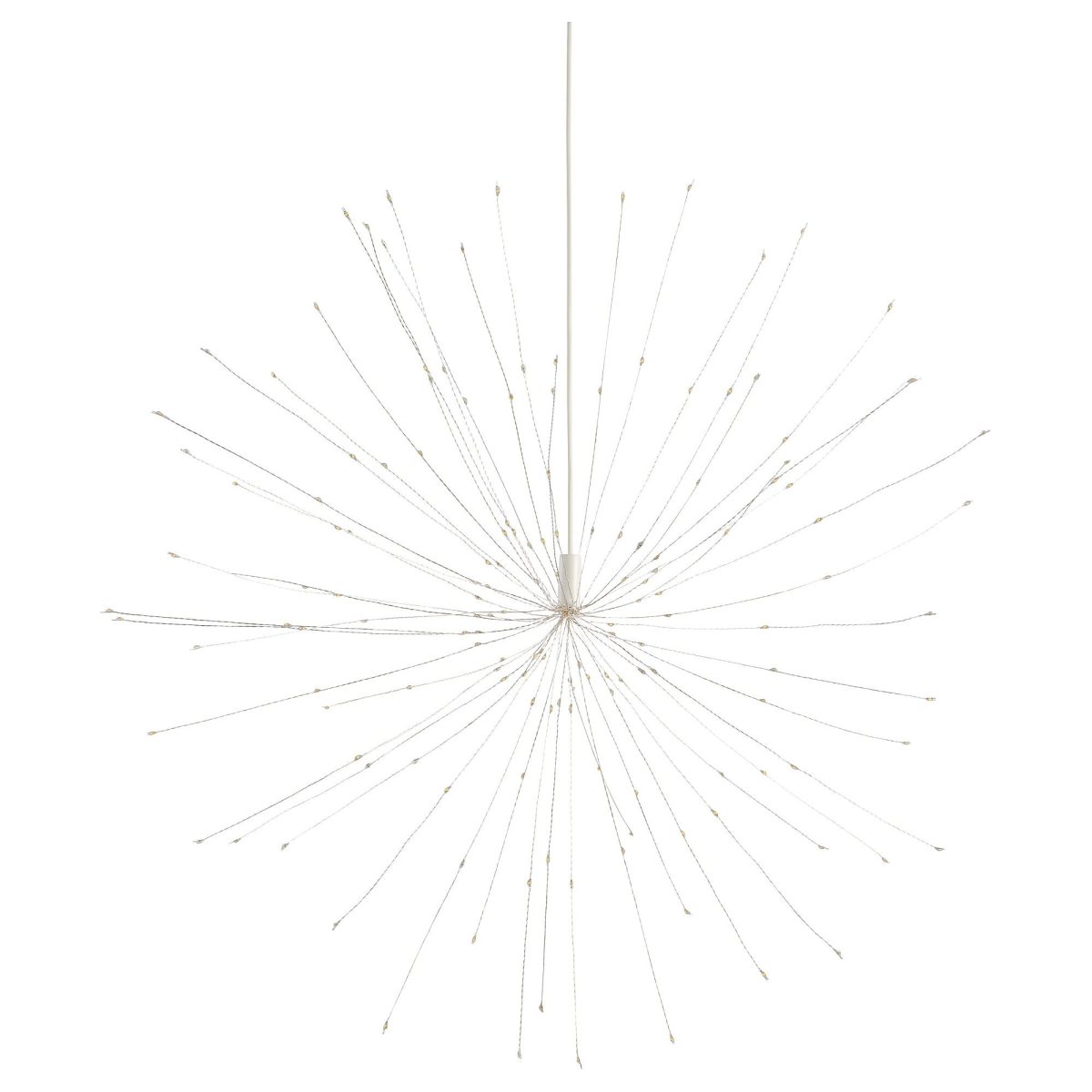 LED Sarkıt Lamba, Beyaz, 56 cm, Pilli