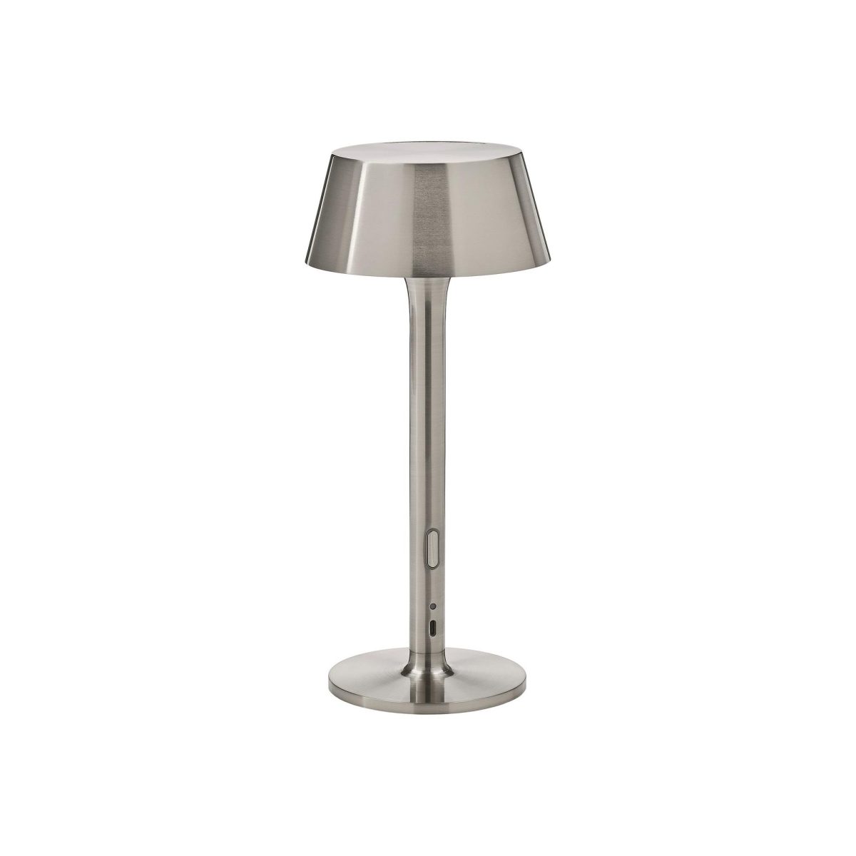 LED Taşınabilir Lamba, Nikelaj Kaplama, 29 cm