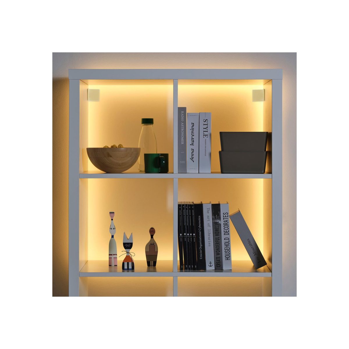 LED'li Aydınlatma Şeridi, Işık Rengi: Sıcak Beyaz (2700 Kelvin), 3 m, Reoastalı, USB'li – 4. görsel