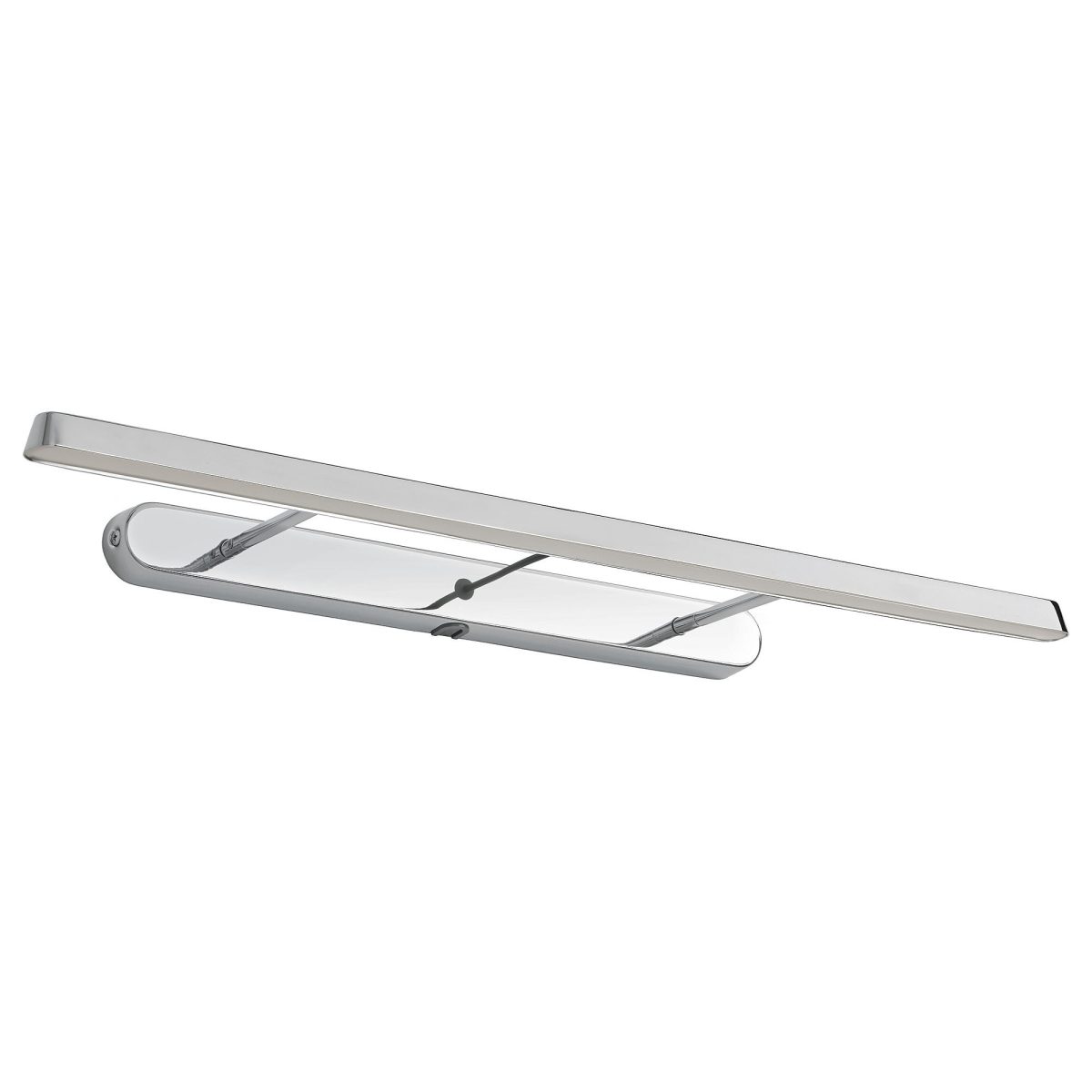 LED'li Dolap Aydınlatması, Krom Kaplama, 56 cm