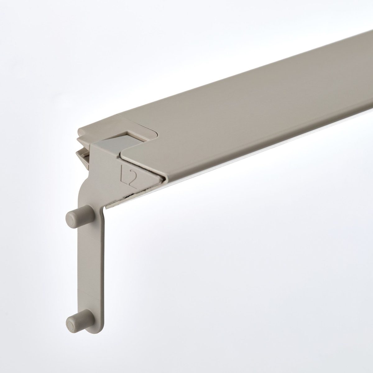 LED'li Sensörlü Dolap Aydınlatması, Gri-Beyaz, 46 cm – 4. görsel