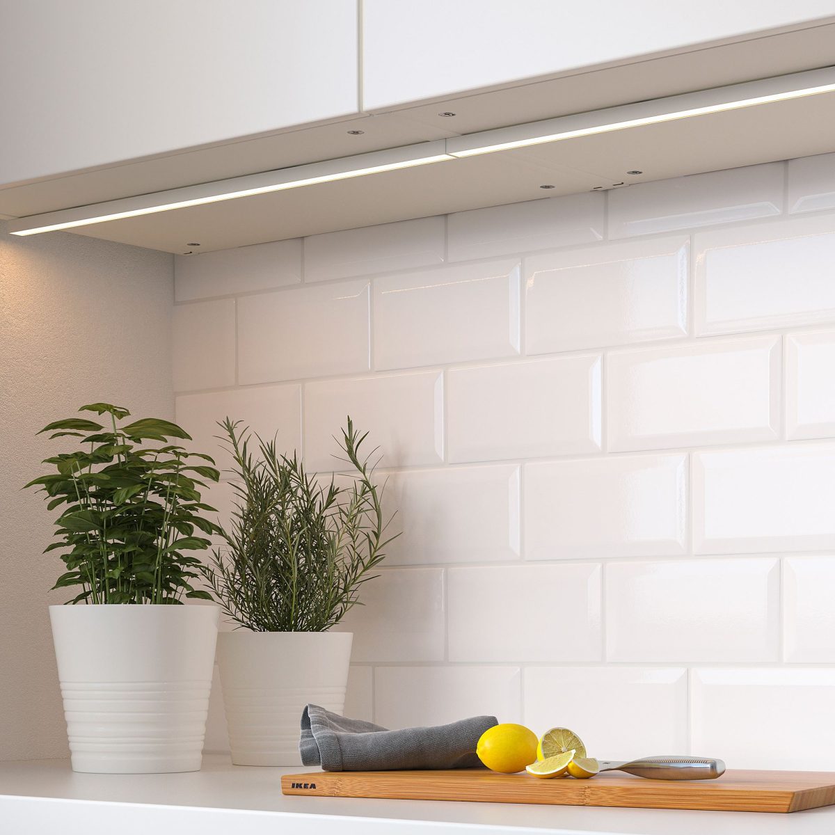 LED'li Tezgah Aydınlatma, Beyaz, 60 cm – 2. görsel