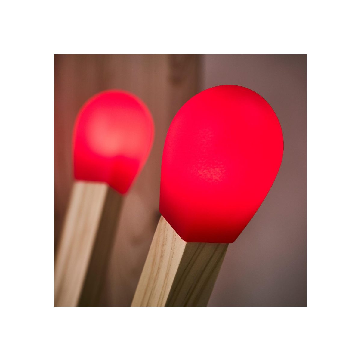 LED'li yer lambası bej-kırmızı – 3. görsel