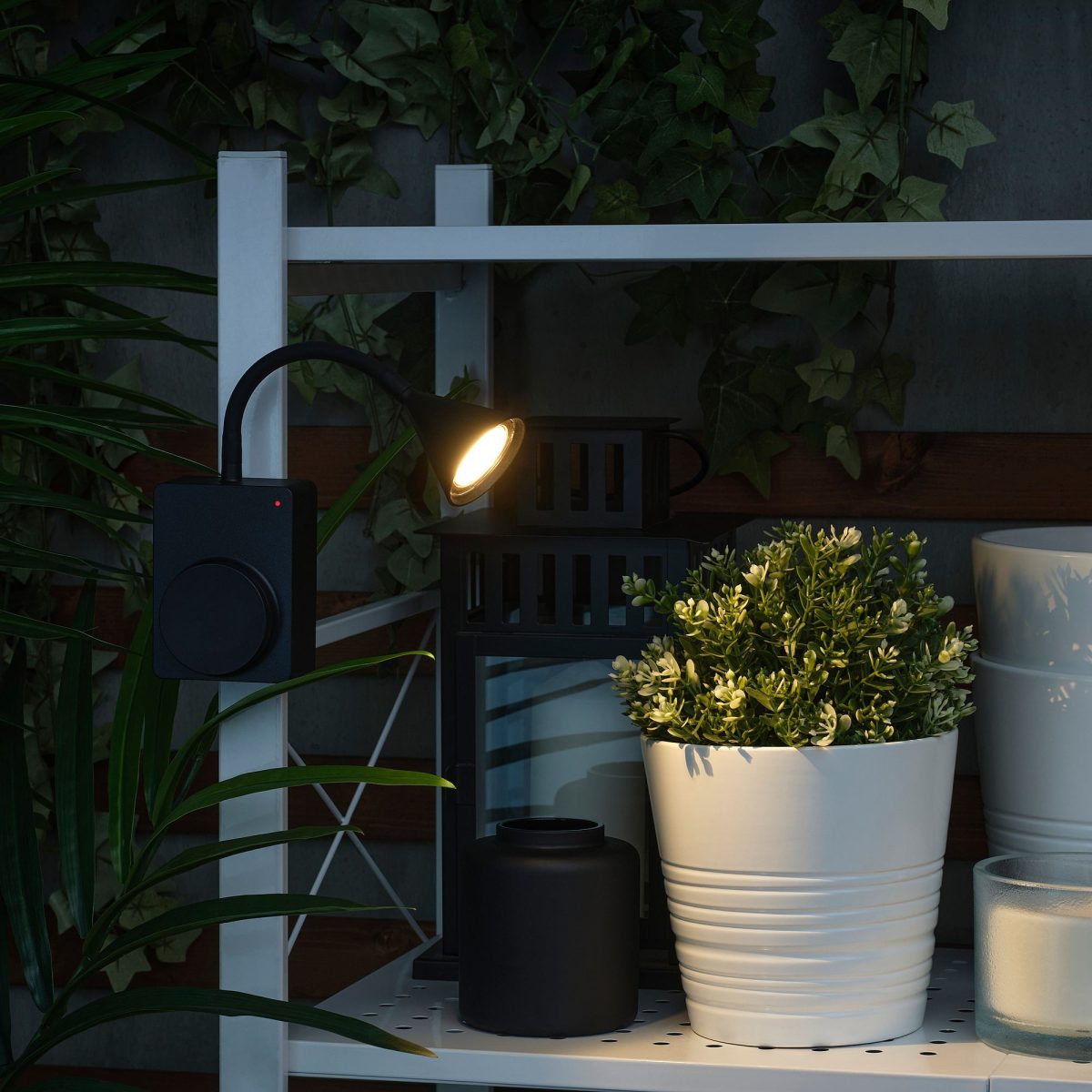 Mandallı LED Spot Lamba, Siyah, 27 cm, Pilli – 2. görsel