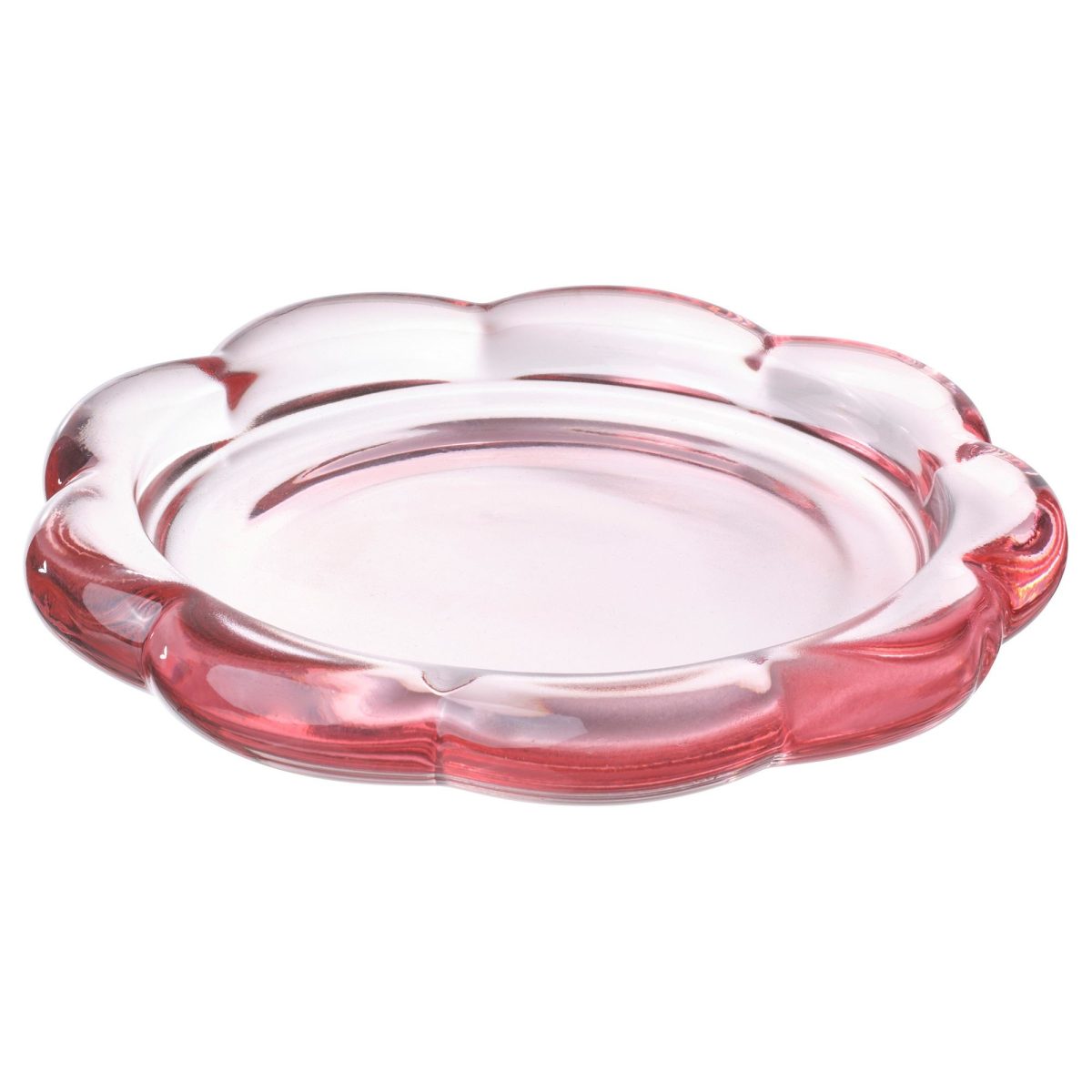 Mum Tabağı, Pembe, 11 cm