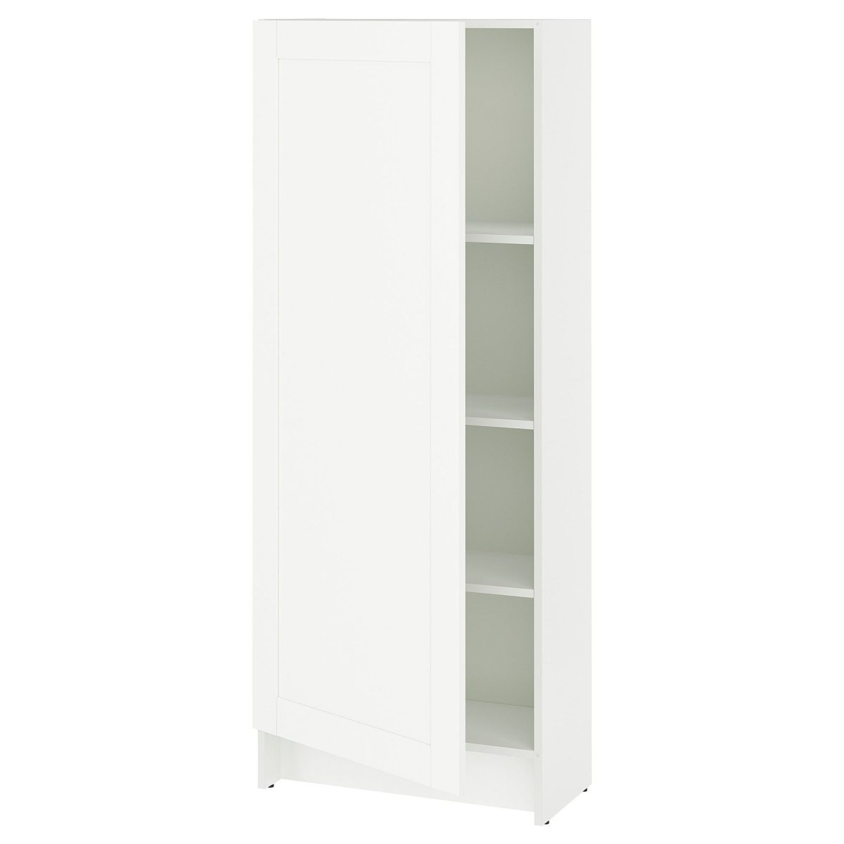 Mutfak Boy Dolabı, Dekoratif Beyaz, 60x31x153 cm