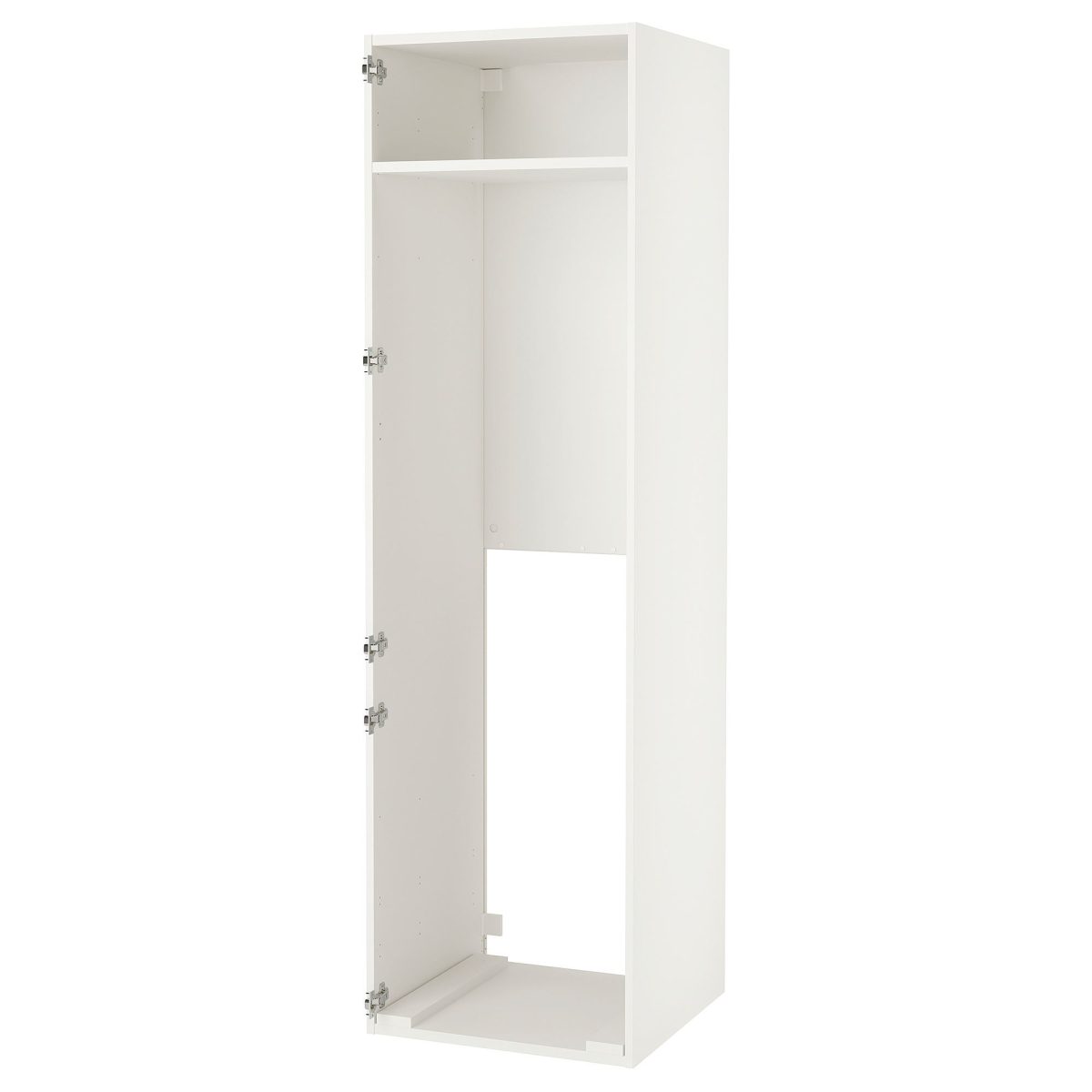 Mutfak Boy Dolabı İskeleti, Beyaz, 60x60x210 cm