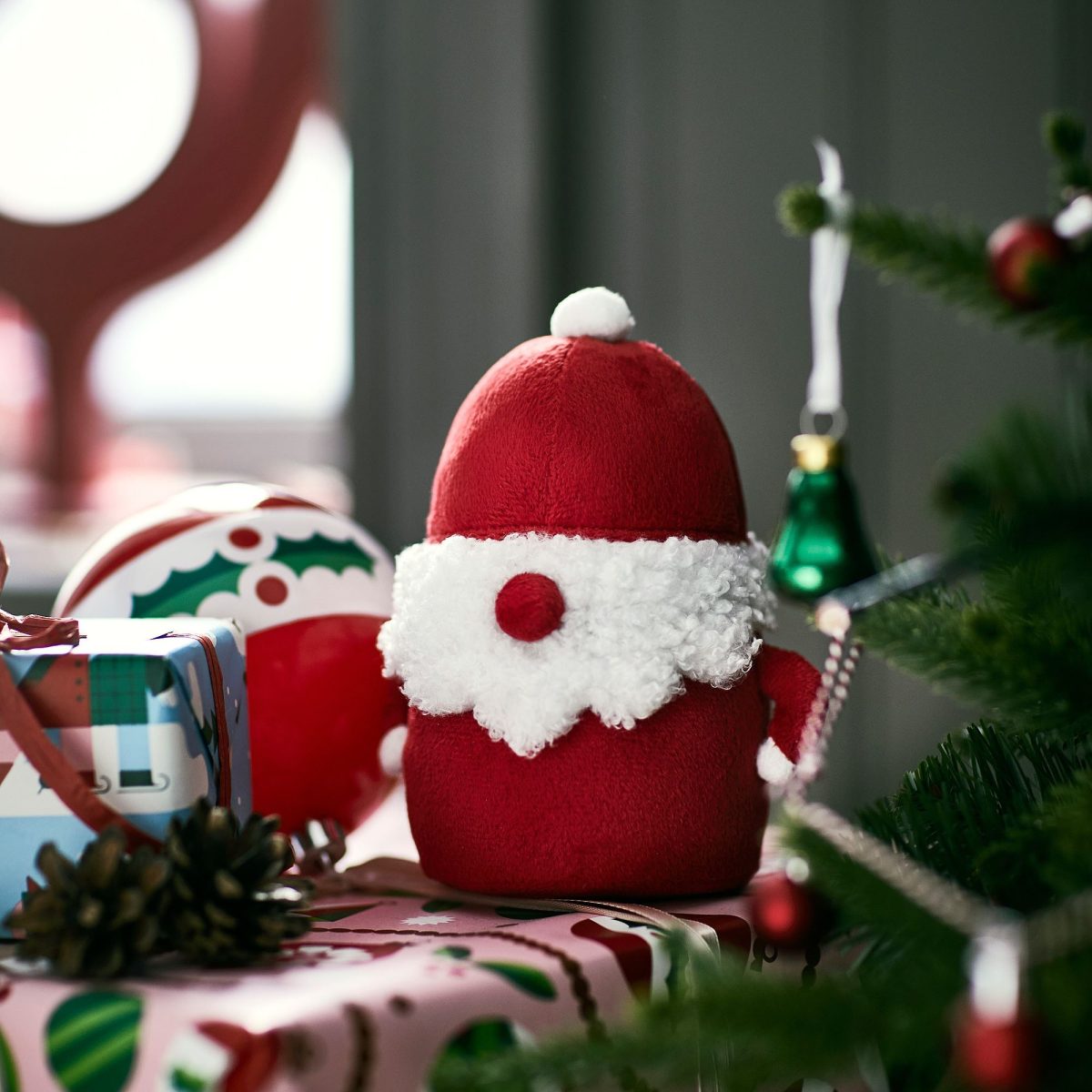 Noel Baba, Kırmızı, 14 cm – 2. görsel