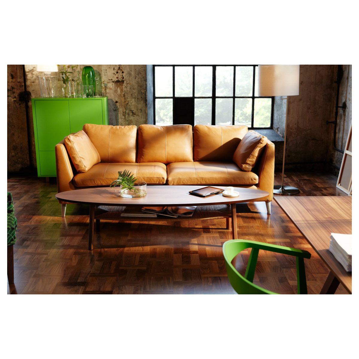 Orta Sehpa, Ceviz Kaplama, 180x59 cm – 2. görsel