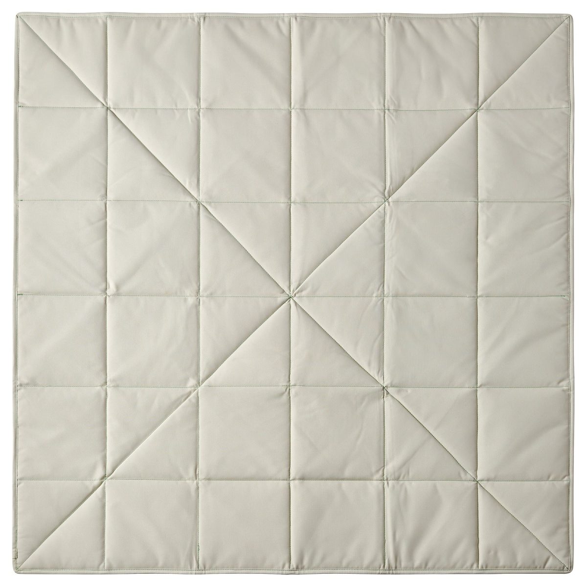 Oyun Matı-Saklama Kutusu, Bej, 120x120 cm