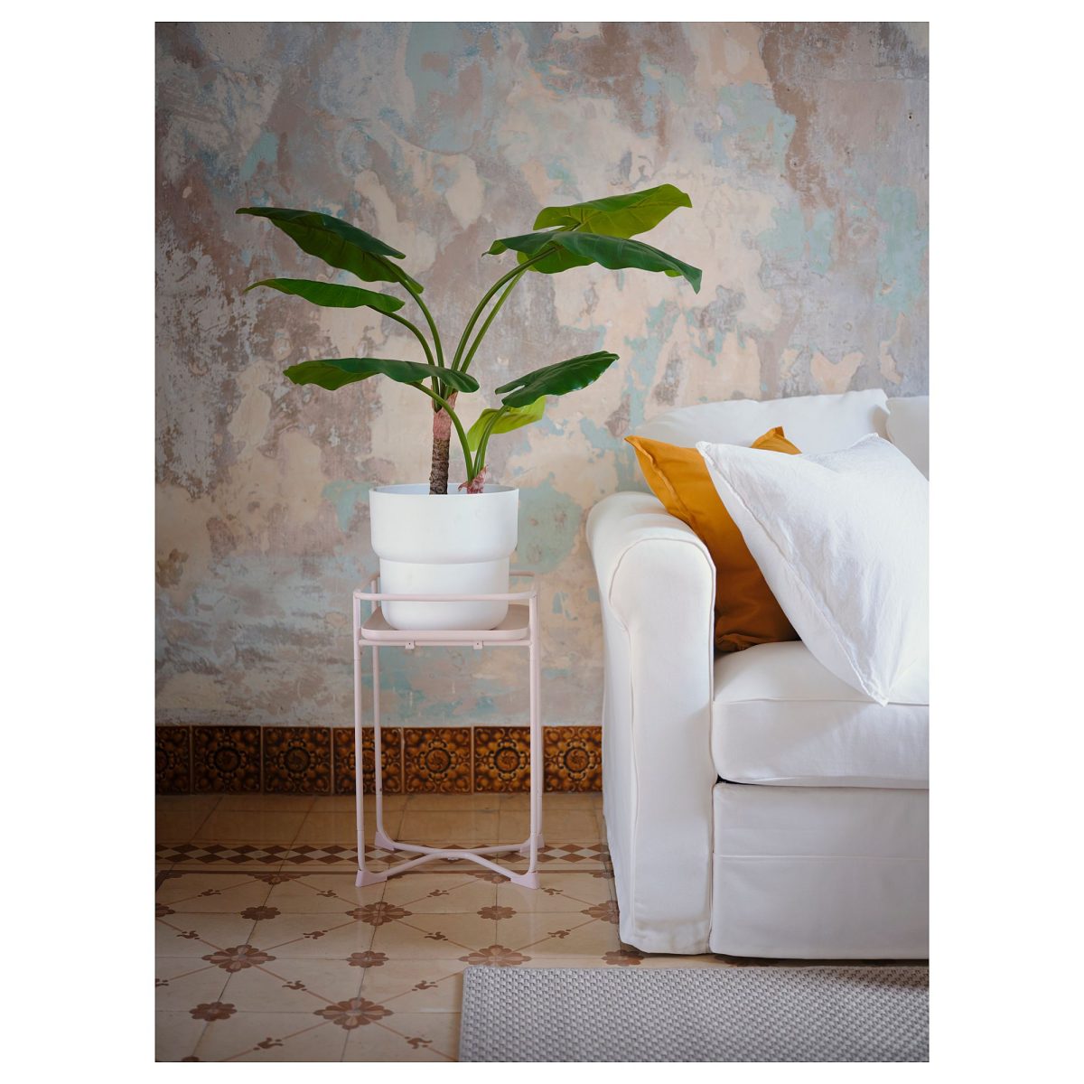 Plastik Saksı, Beyaz, 24 cm – 2. görsel