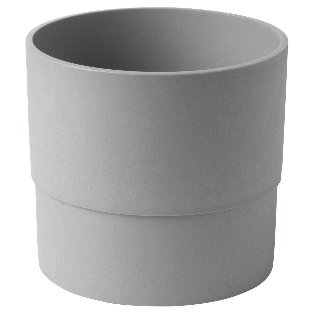 Plastik Saksı, Gri, 15 cm