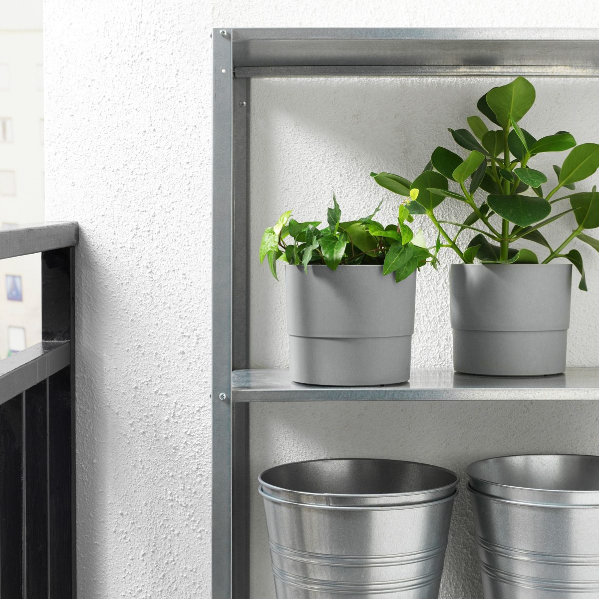 Plastik Saksı, Gri, 15 cm – 4. görsel