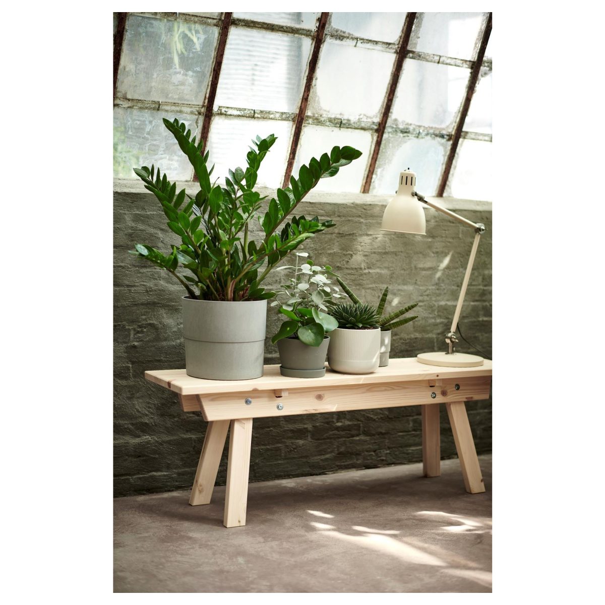 Plastik Saksı, Gri, 24 cm – 2. görsel
