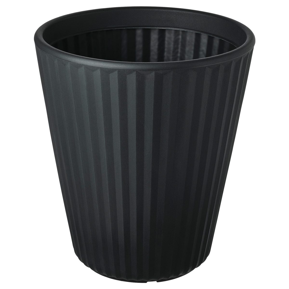 Plastik Saksı, Koyu Gri, 41 cm, Dış Mekan için Uygundur