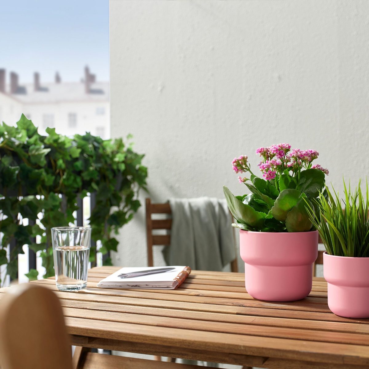 Plastik Saksı, Pembe, 12 cm, İç/Dış Mekan – 3. görsel