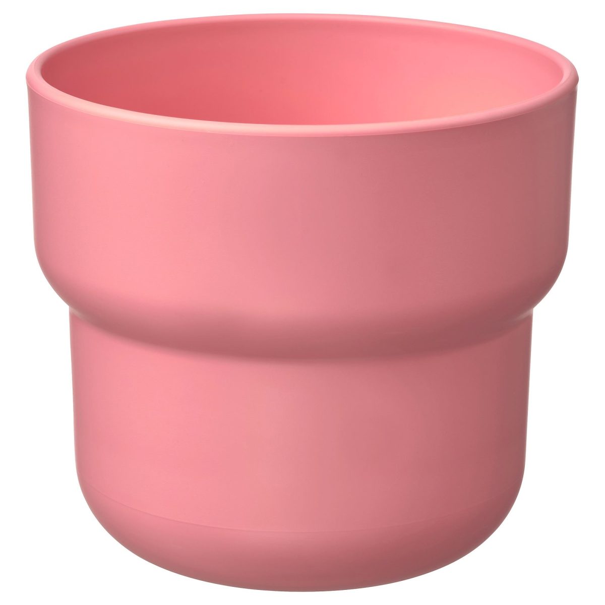 Plastik Saksı, Pembe, 9 cm, İç/Dış Mekan