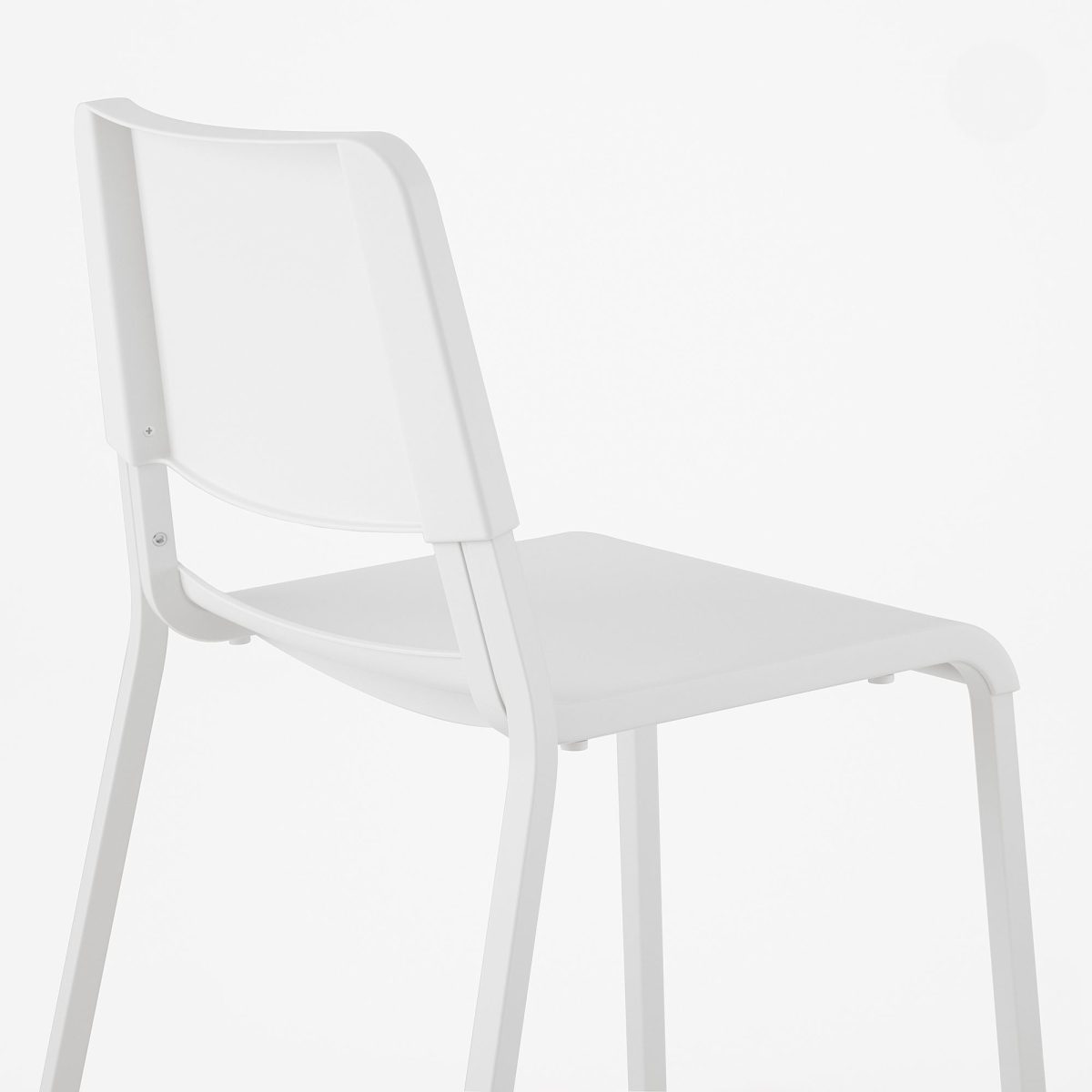 Plastik Sandalye, Beyaz – 3. görsel