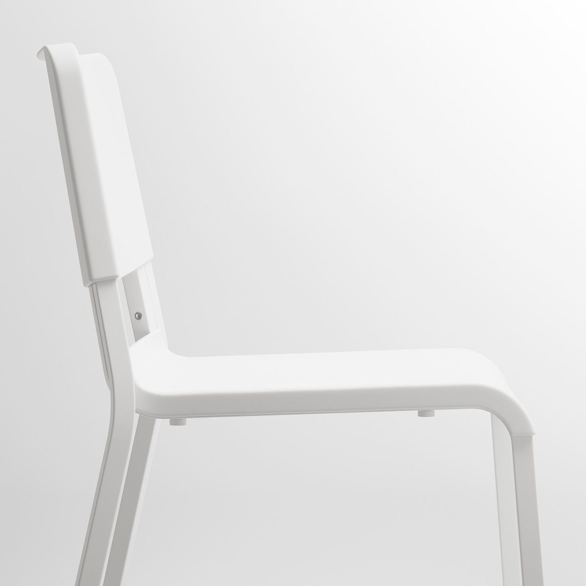 Plastik Sandalye, Beyaz – 4. görsel