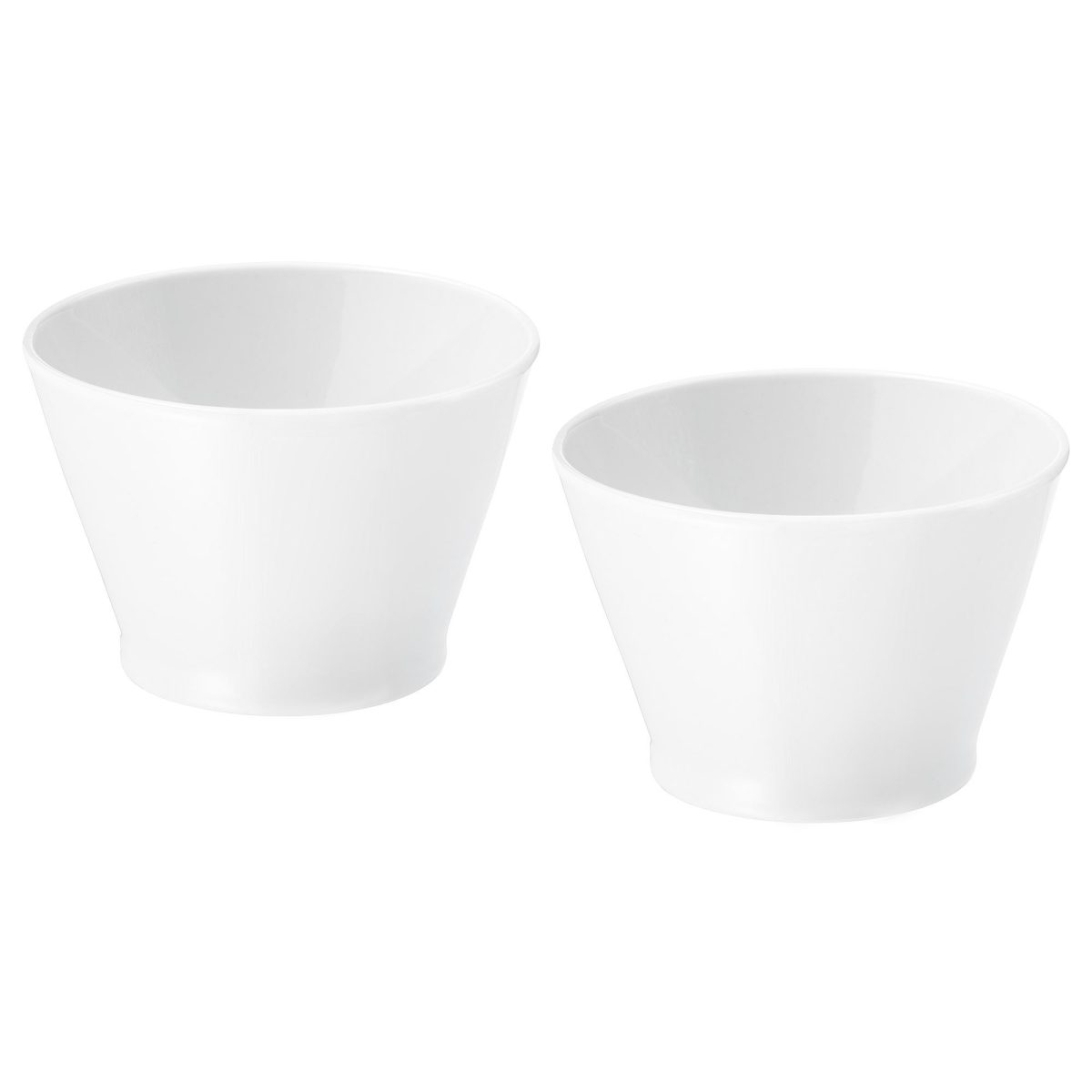 Kase Seti, Beyaz, 10 cm, 2 adet