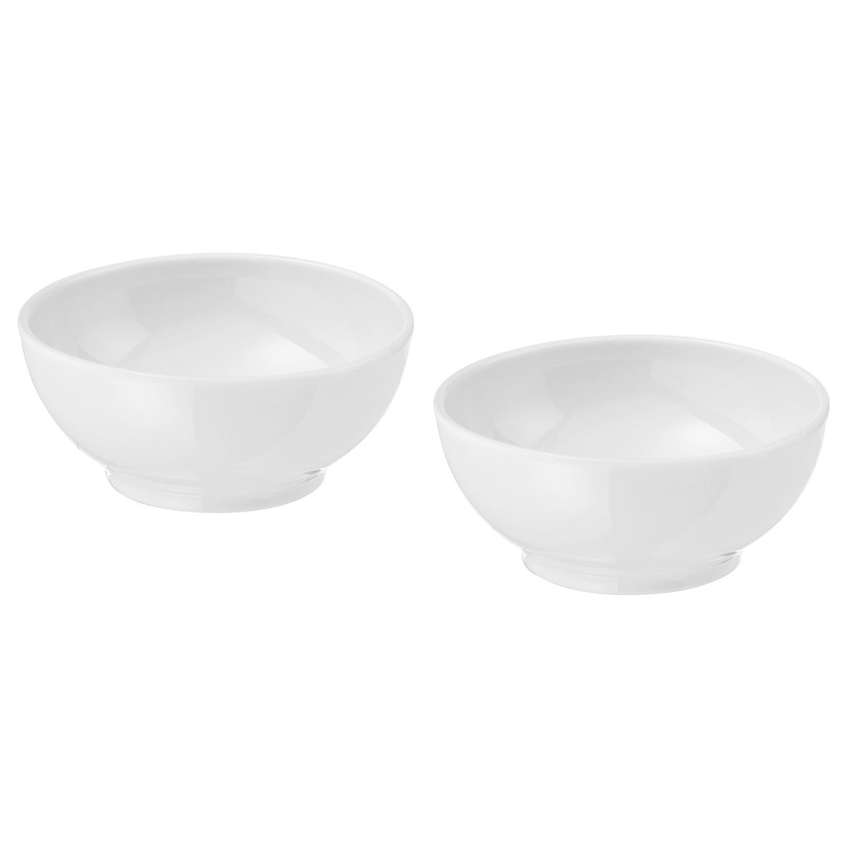 Kase Seti, Beyaz, 9 cm, 2 adet