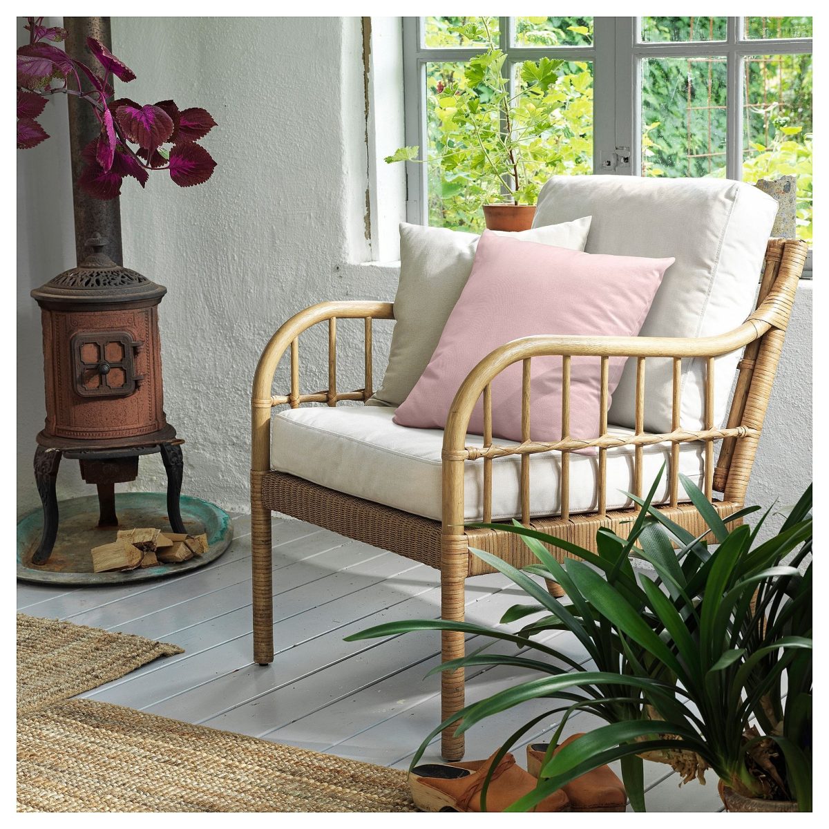 Rattan Koltuk, Minderli – 2. görsel