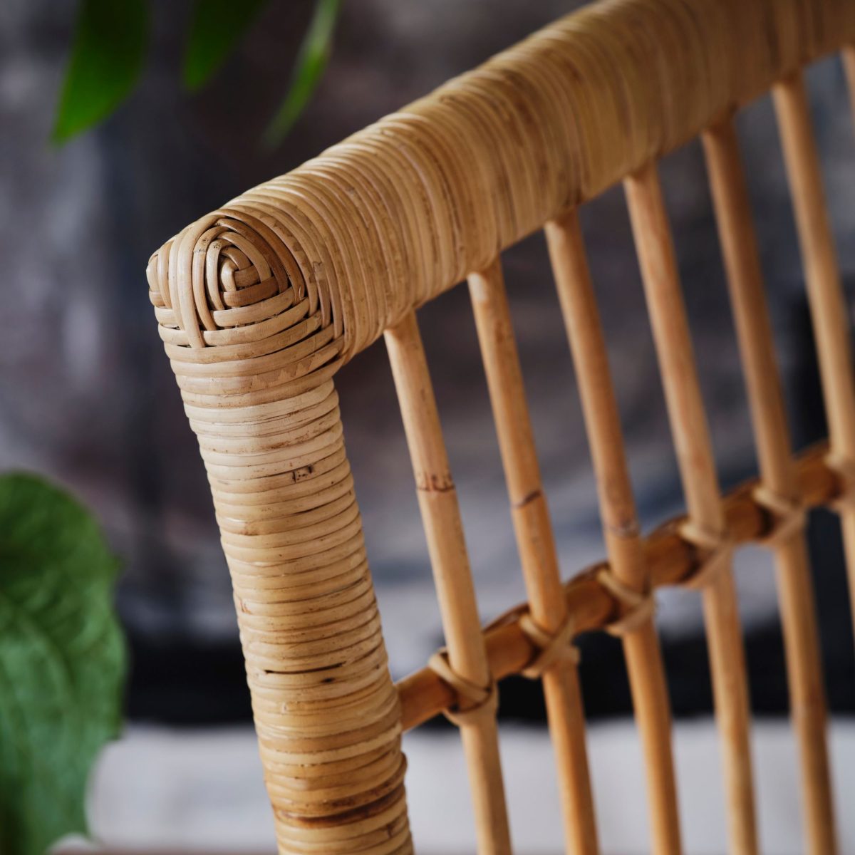 Rattan Koltuk, Gri-Beyaz – 2. görsel