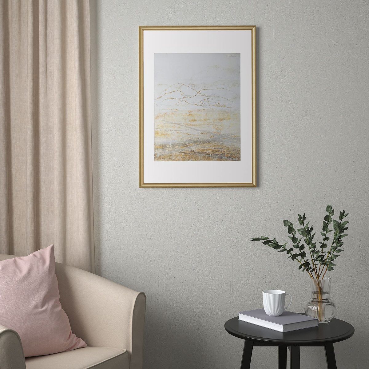 Renkli Çerçeve, Altın Rengi, 50x70 cm – 4. görsel