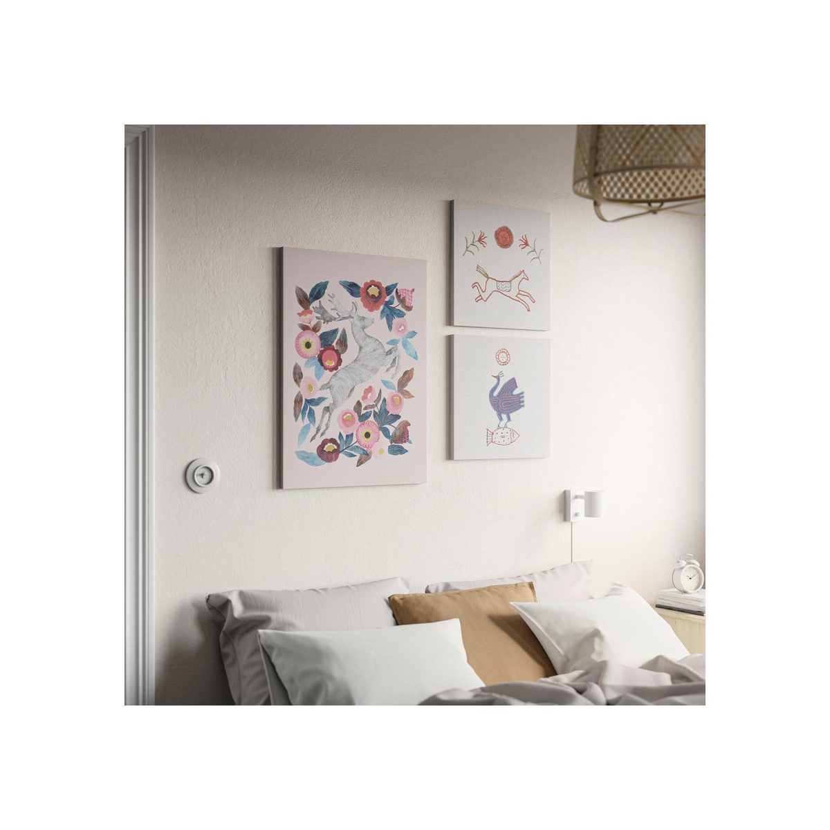 Resim, Çok Renkli, 50x70 cm, Orman Peri Masalı – 4. görsel