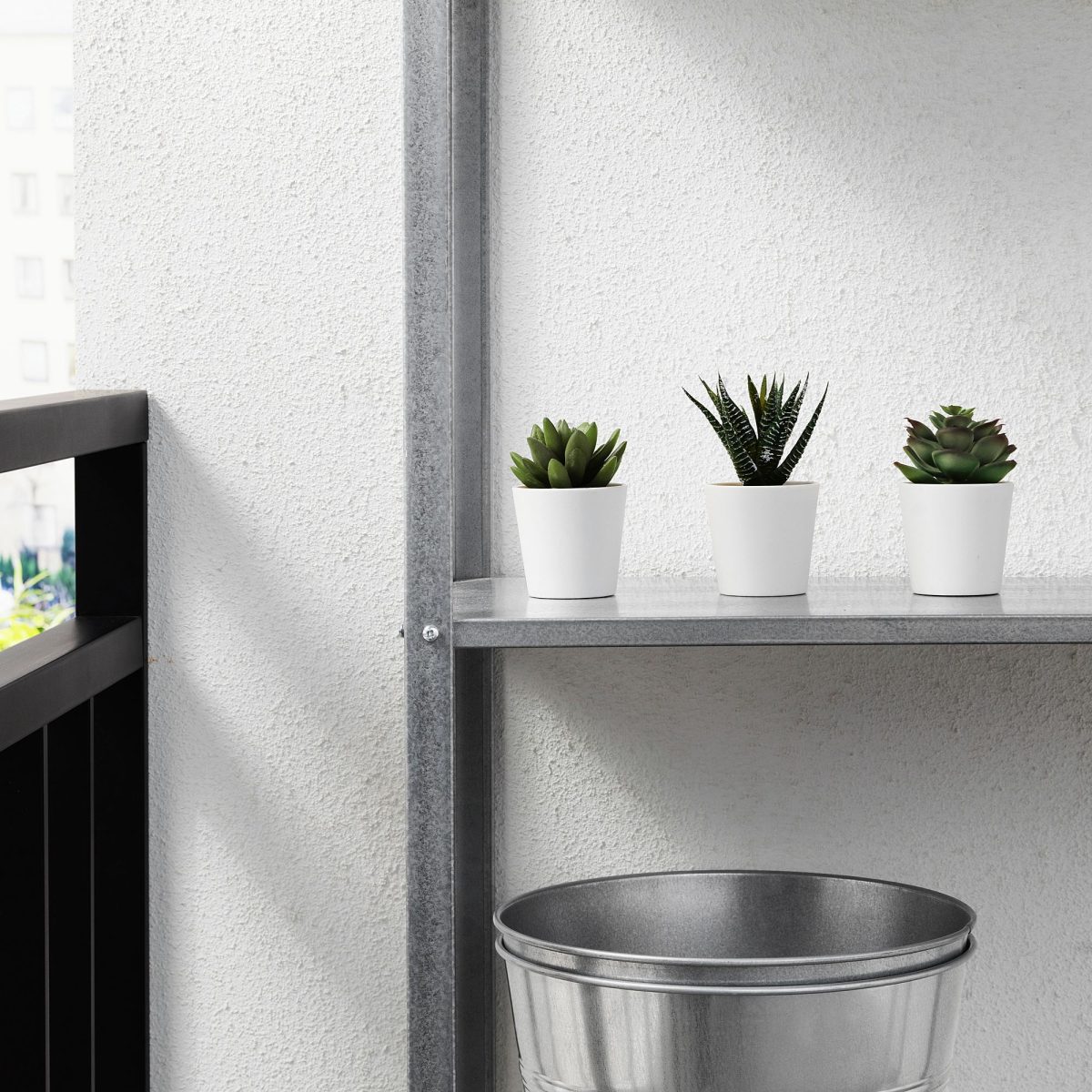 Saksılı Yapay Bitki, Yeşil, 6 cm, 3 adet, Kaktüs – 4. görsel