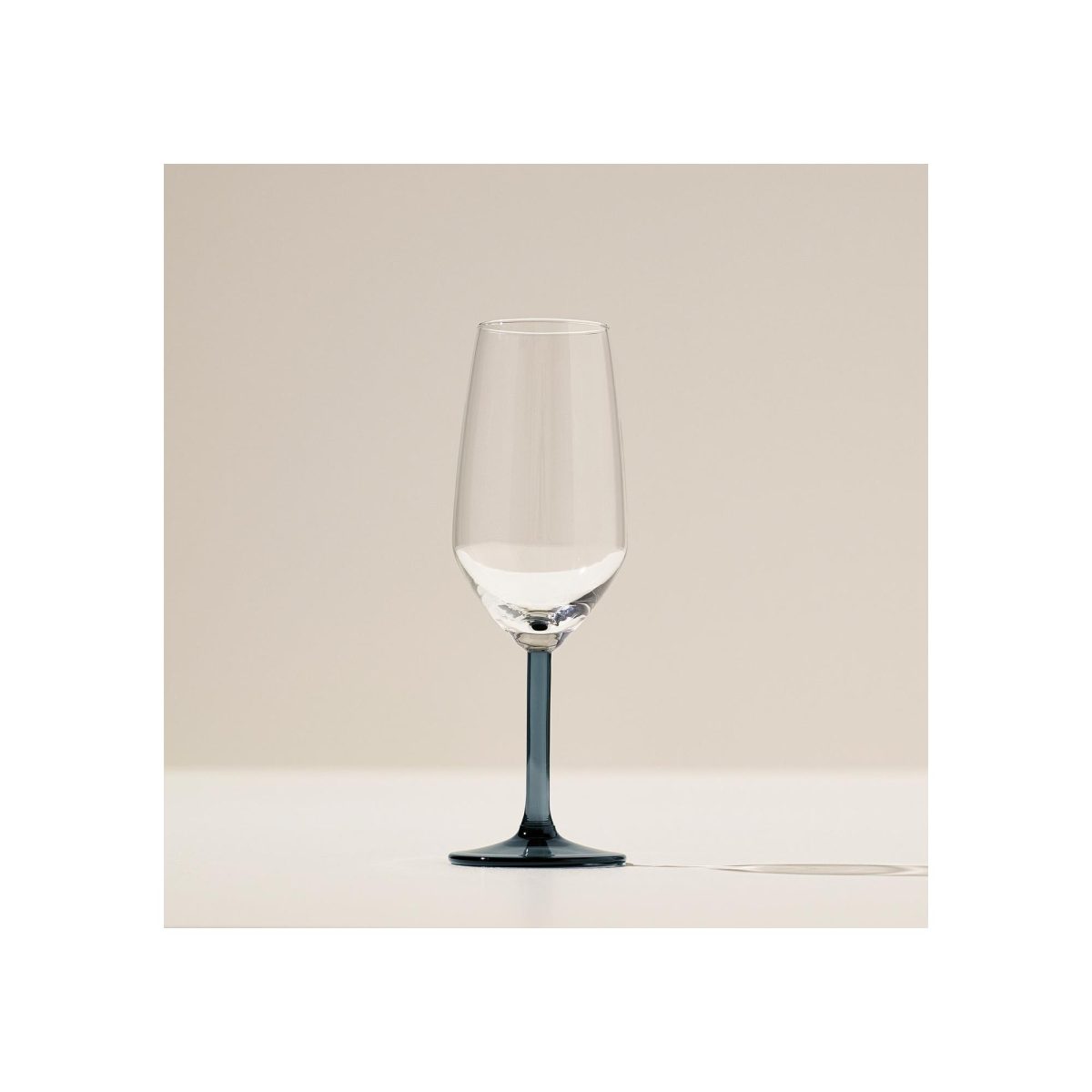 Şampanya Kadehi, Cam-Mavi/Gri, 25 cl – 2. görsel
